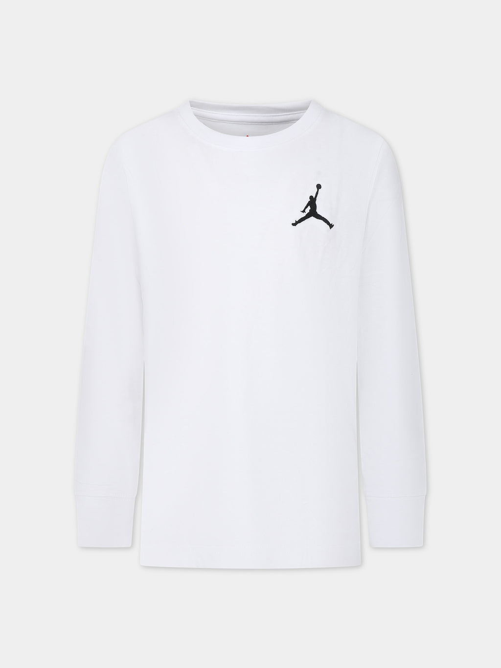 White t-shirt for boy with logo